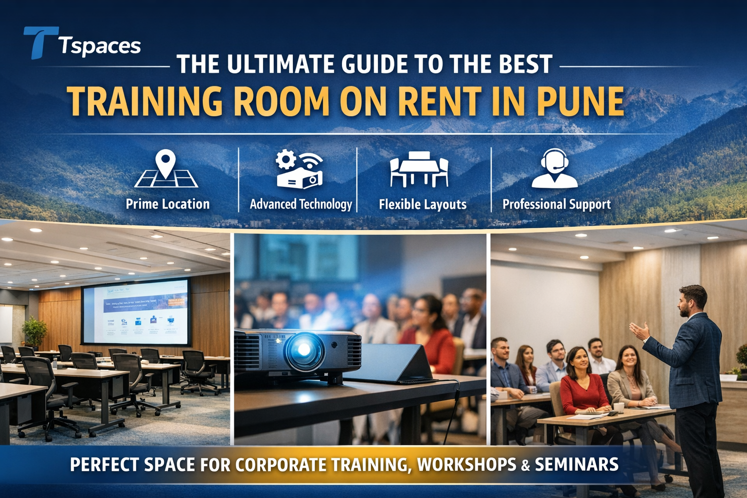 Tspaces: Best Training Room on Rent in Pune | Corporate Training Space