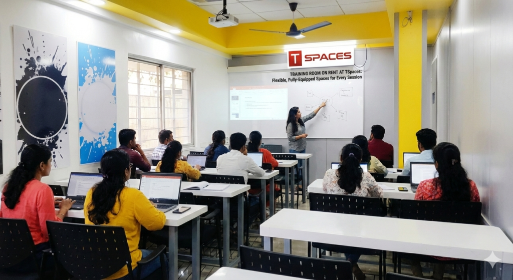 Training Room on Rent at Tspaces Pune | Flexible & Fully-Equipped Spaces